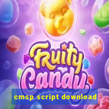 cmsp script download